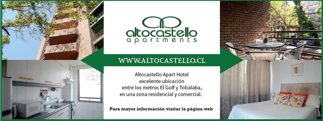 Altocastello Apartments Santiago Eksteriør bilde